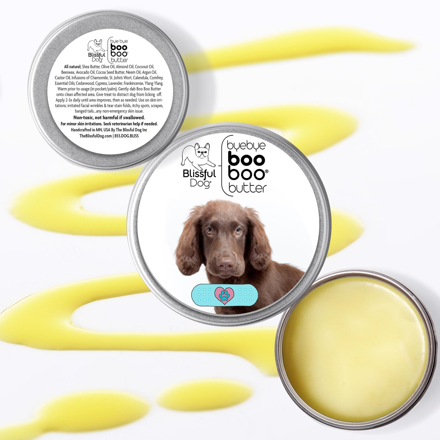 The Blissful Dog Flat-Coat Retriever Boo Boo Butter, 2-Ounce Beauty and Personal Care The Blissful Dog