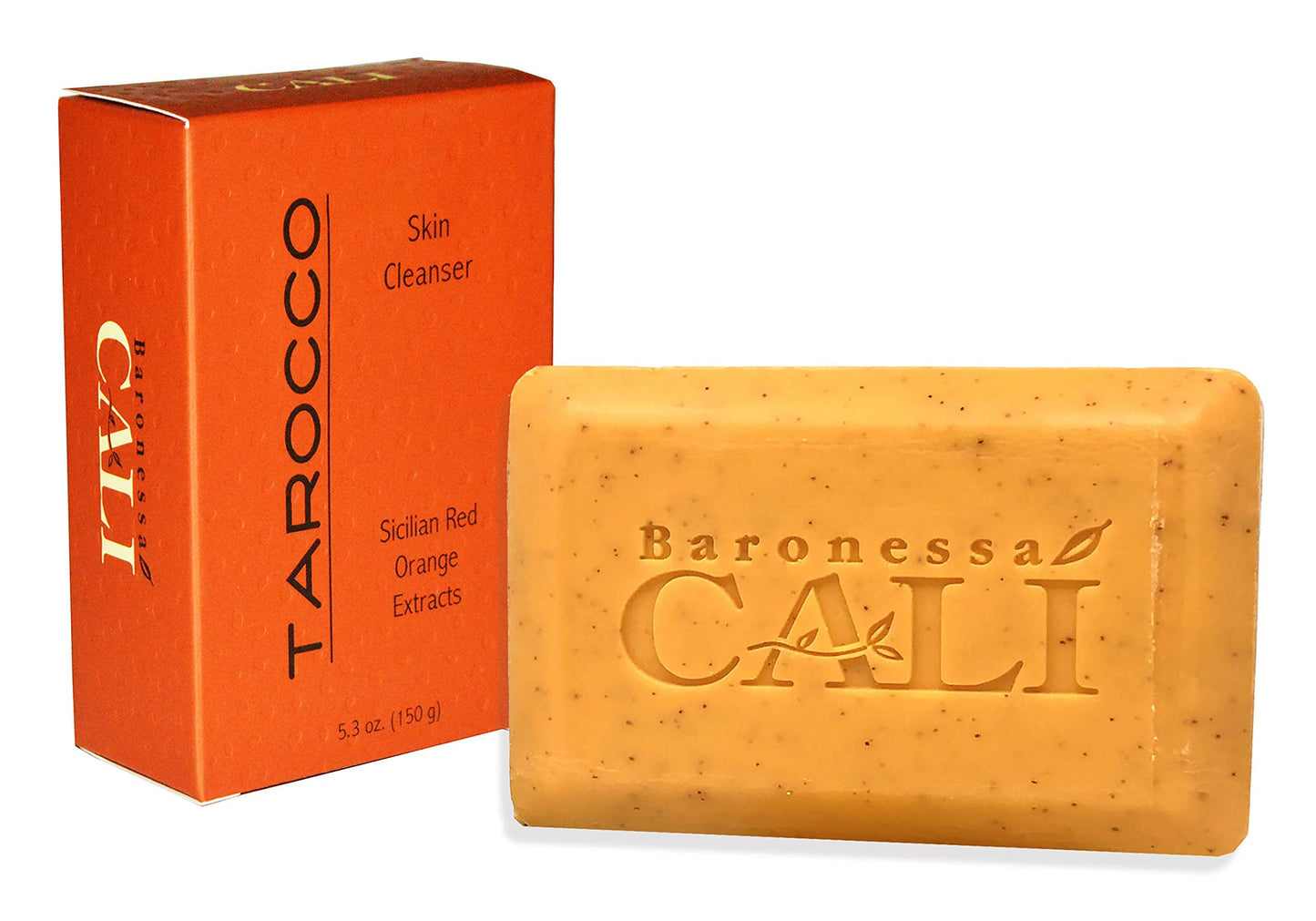 Tarocco Skin Cleanser with Exfoliants - Sicilian Blood Oranges by Baronessa Cali Beauty & Personal Care RAPSI, FRANCOFONTE BARONESSA CALI, SICILY, ITALY