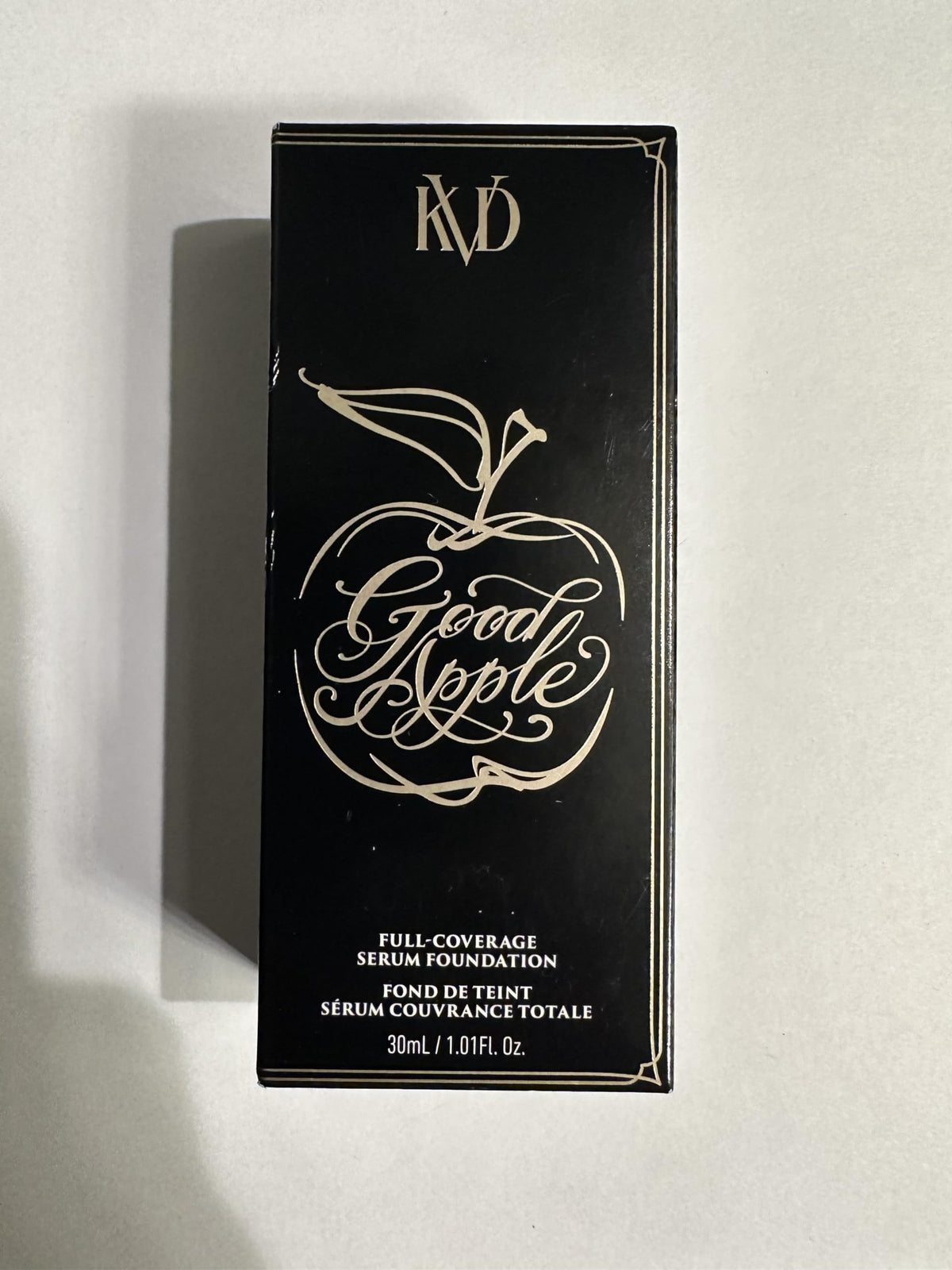 KVD Beauty Good Apple Non-Comedogenic Full-Coverage Serum Foundation Tan 057