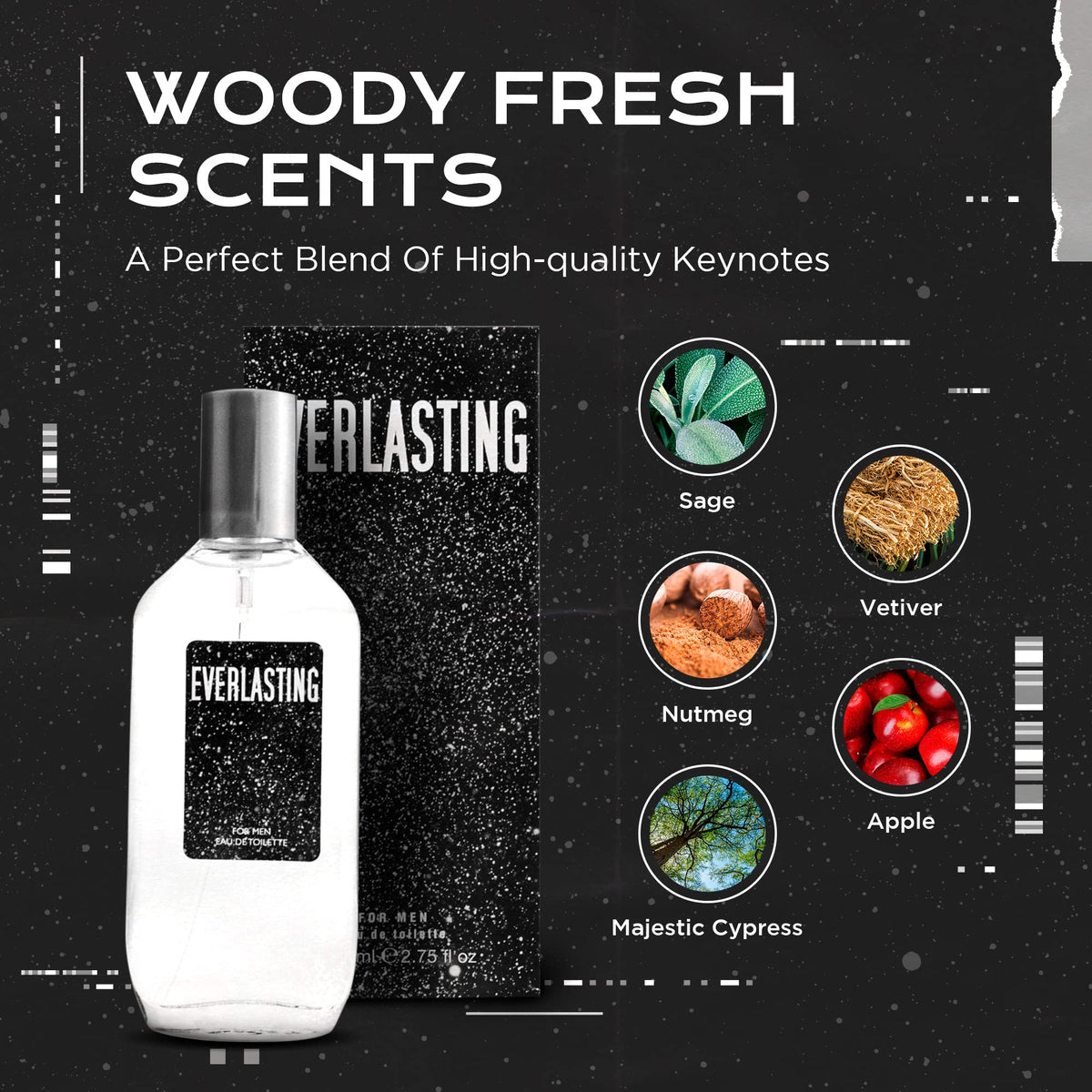 Cologne for Men - INSPIRED by A WORLD RENOWNED MEN’S PERFUME - Juniper, Pine, Tobacco, Oakmoss - Bold, Masculine, Earthy, Long-Lasting Eau De Toilette Beauty & Personal Care American Collection