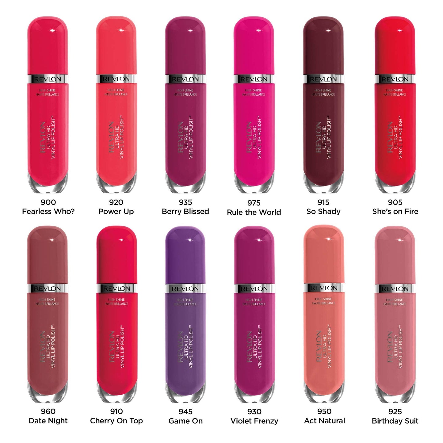 Revlon Ultra HD Vinyl Lip Polish, Liquid Lipstick, Act Natural, Beige Nude Gloss Beauty & Personal Care REVLON