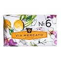 Via Mercato Italian Soap Bar (200 g), No. 6 - Fig, Orange Blossom & Cedarwood Beauty & Personal Care Via Mercato