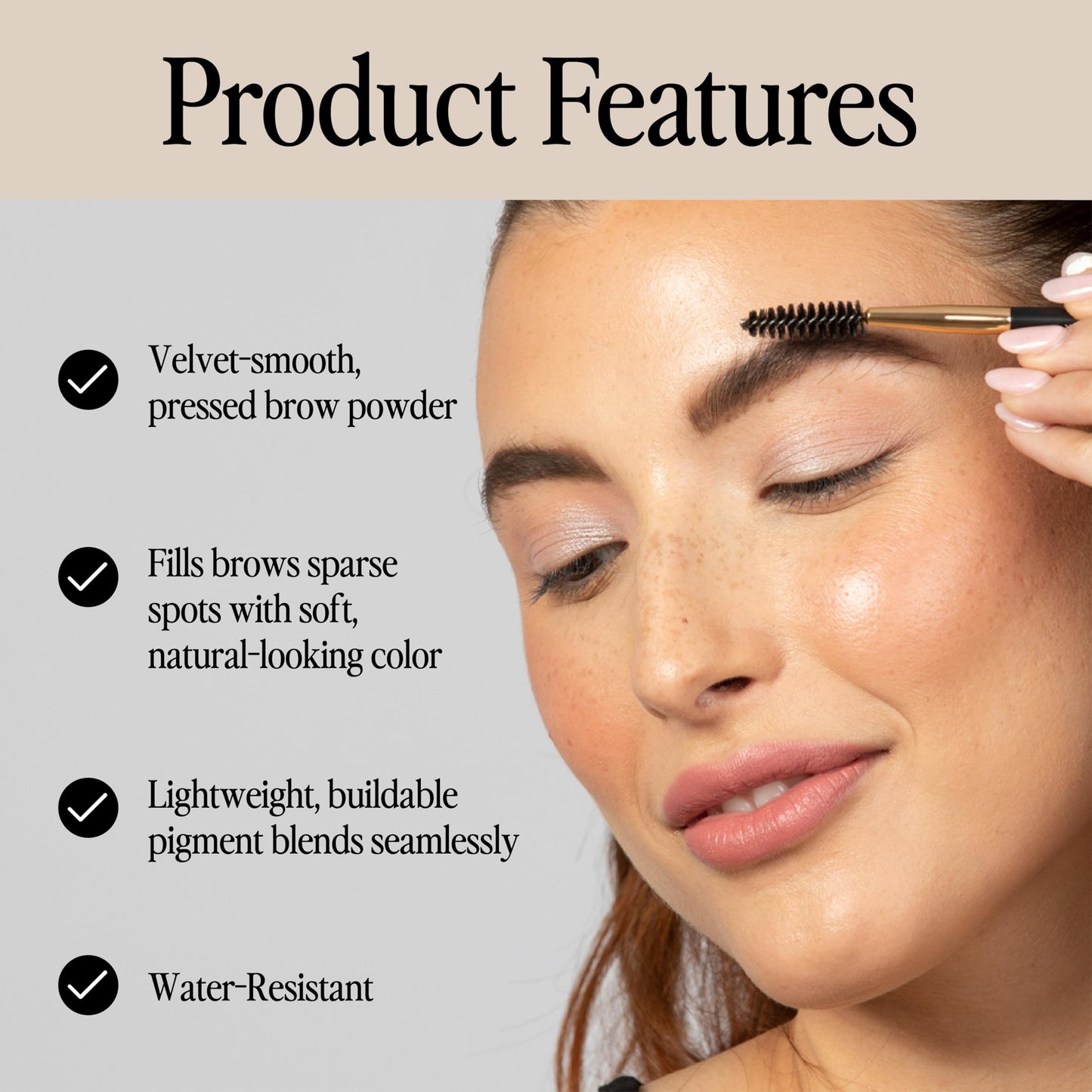 Billion Dollar Brows Eyebrow Powder in Taupe - Achieve Fuller, Fluffier Brows with Buildable Coverage, Velvet-Smooth Formula, Cruelty-Free & Vegan Beauty & Personal Care billion dollar brows