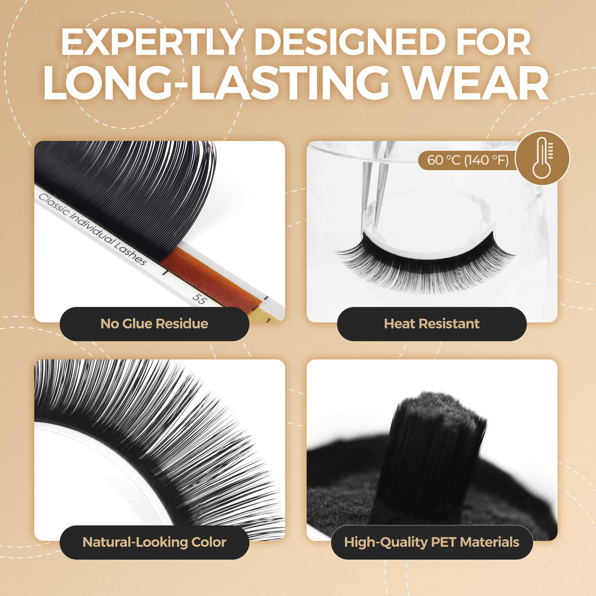 LASHVIEW Eyelash Extensions,Individual Lashes,0.15 Thickness C Curl 9mm,Premium Single &Classic Lashes,Mink and Natural Semi Permanent Eyelashes,Soft Beauty & Personal Care LASHVIEW