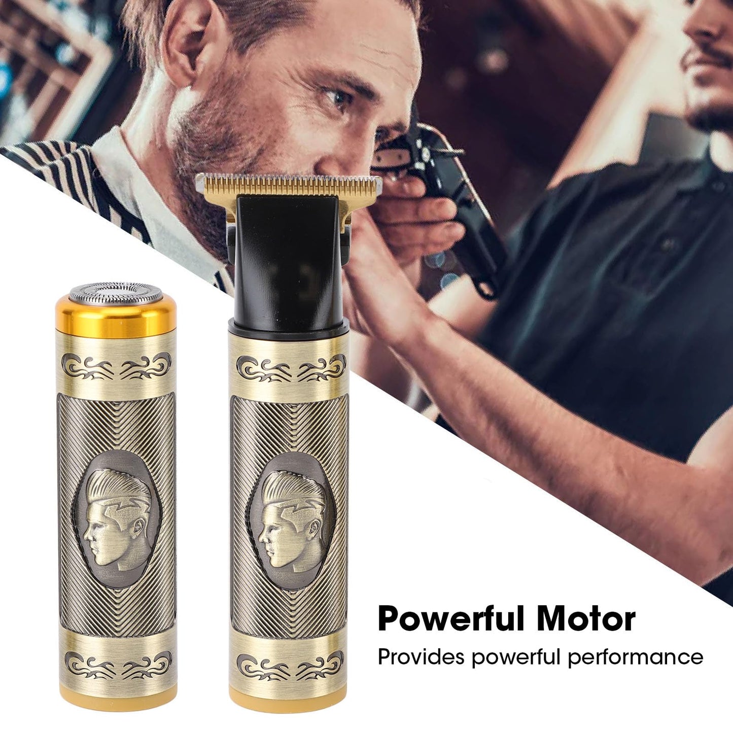YUYTE 3 in 1 Hair Clipper Kit, Styling, Cutting, Trimming for Modern Men, ABS Alloy, Lightweight Design, Portable Travel Beauty and Personal Care YUYTE