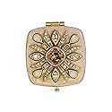 Jay Strongwater Schuyler Maltese Bejeweled Compact - Golden Beauty & Personal Care Jay Strongwater