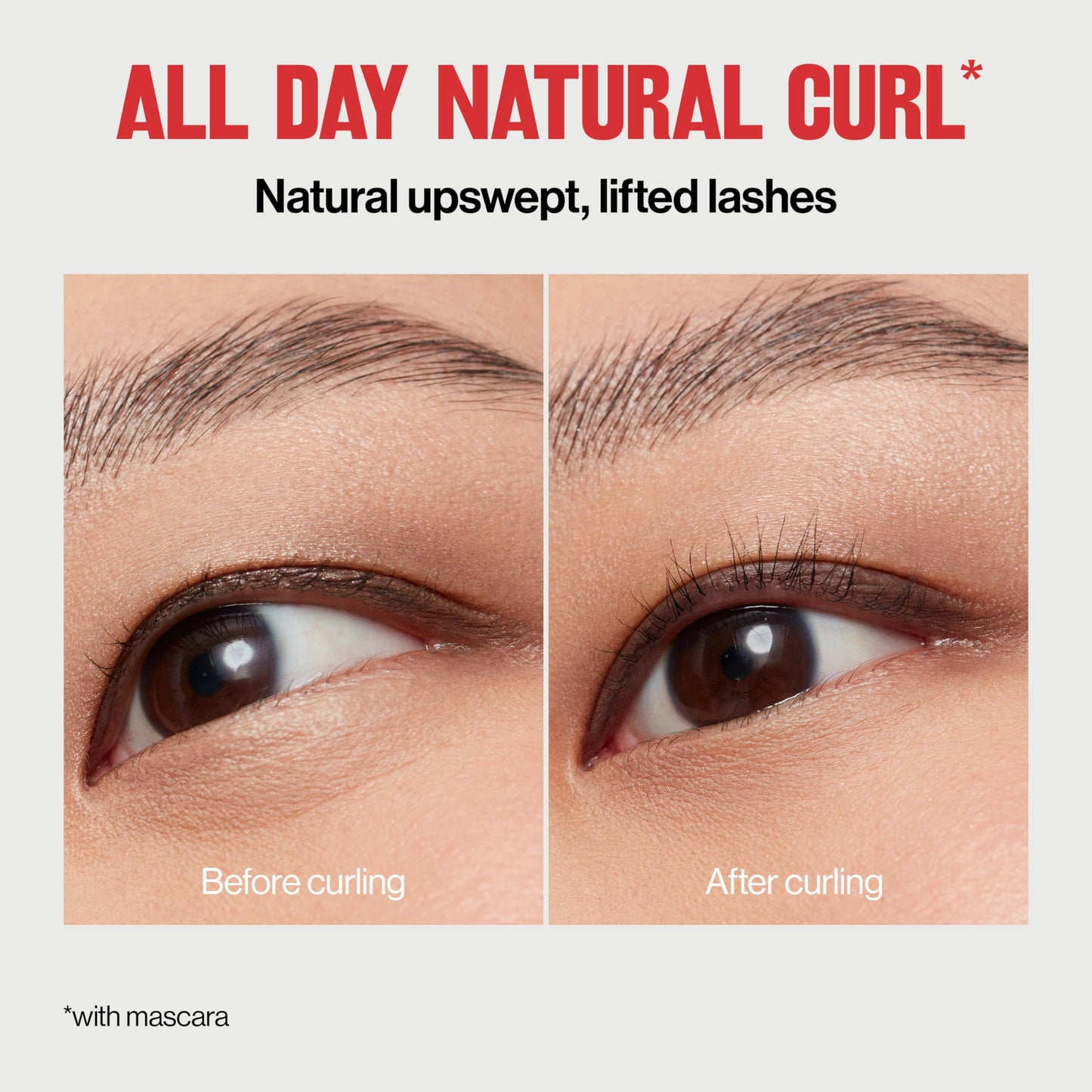 Revlon Natural Curl Lash Curler, Gives a Natural Eyelash Lift, with Finger Grips for a Non Slip Grip, Easy to Use, 1 Count Beauty & Personal Care REVLON