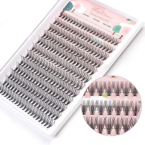 20D Lash Clusters, 240pcs Individual Lashes Extensions Volume Cluster Lashes, 10-14mm Mix Lengths 20 Roots C Curl 0.07mm Thickness eyelash and Apply Beauty & Personal Care FinyDreamy