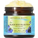Botanical Beauty BLACK SEED OIL BUTTER 100% Natural Pure Virgin Unrefined Raw for FACE, SKIN, BODY, HAIR, NAILS, DRY SKIN. Organic Black Seed Oil Beauty & Personal Care Botanical Beauty