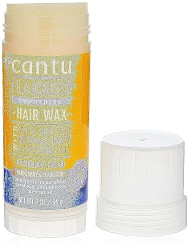Cantu Flaxseed Smoothing Hair Wax with Shea Butter, Beeswax, Honey & Coconut Oil 2 oz Beauty & Personal Care Cantu