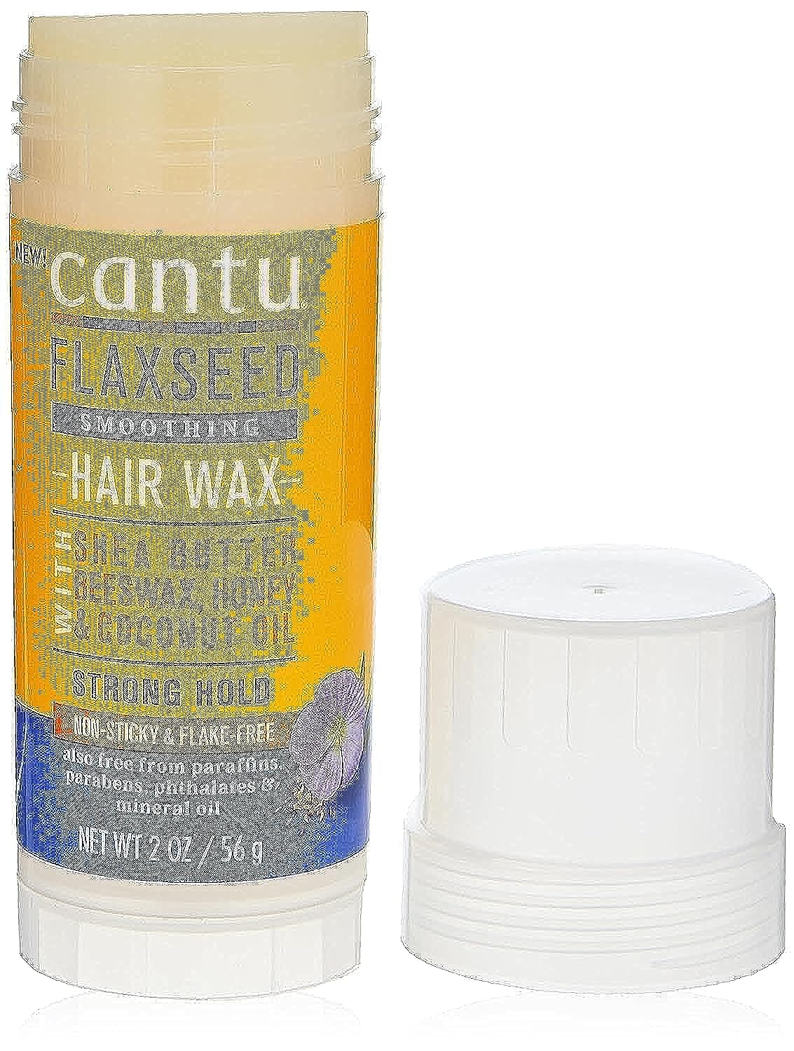 Cantu Flaxseed Smoothing Hair Wax with Shea Butter, Beeswax, Honey & Coconut Oil 2 oz Beauty & Personal Care Cantu