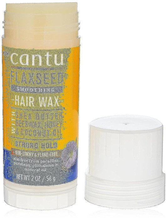 Cantu Flaxseed Smoothing Hair Wax with Shea Butter, Beeswax, Honey & Coconut Oil 2 oz Beauty & Personal Care Cantu