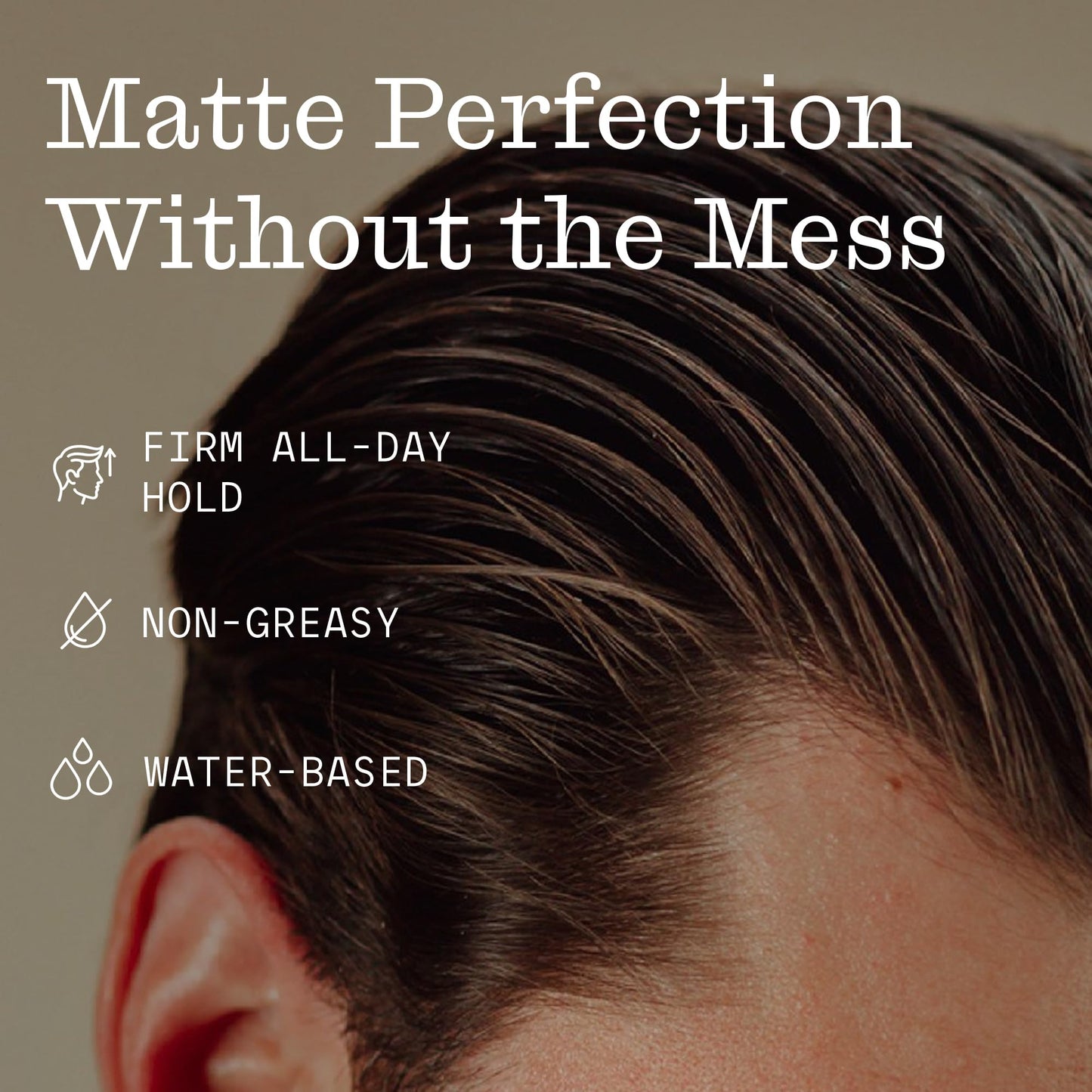 Firsthand Supply Hair Clay Pomade for Men & Women - Matte Clay Finish & Extra Strong Hold - Non-Greasy, Water-Based Organic Pomade - Easy to Restyle Beauty & Personal Care Firsthand