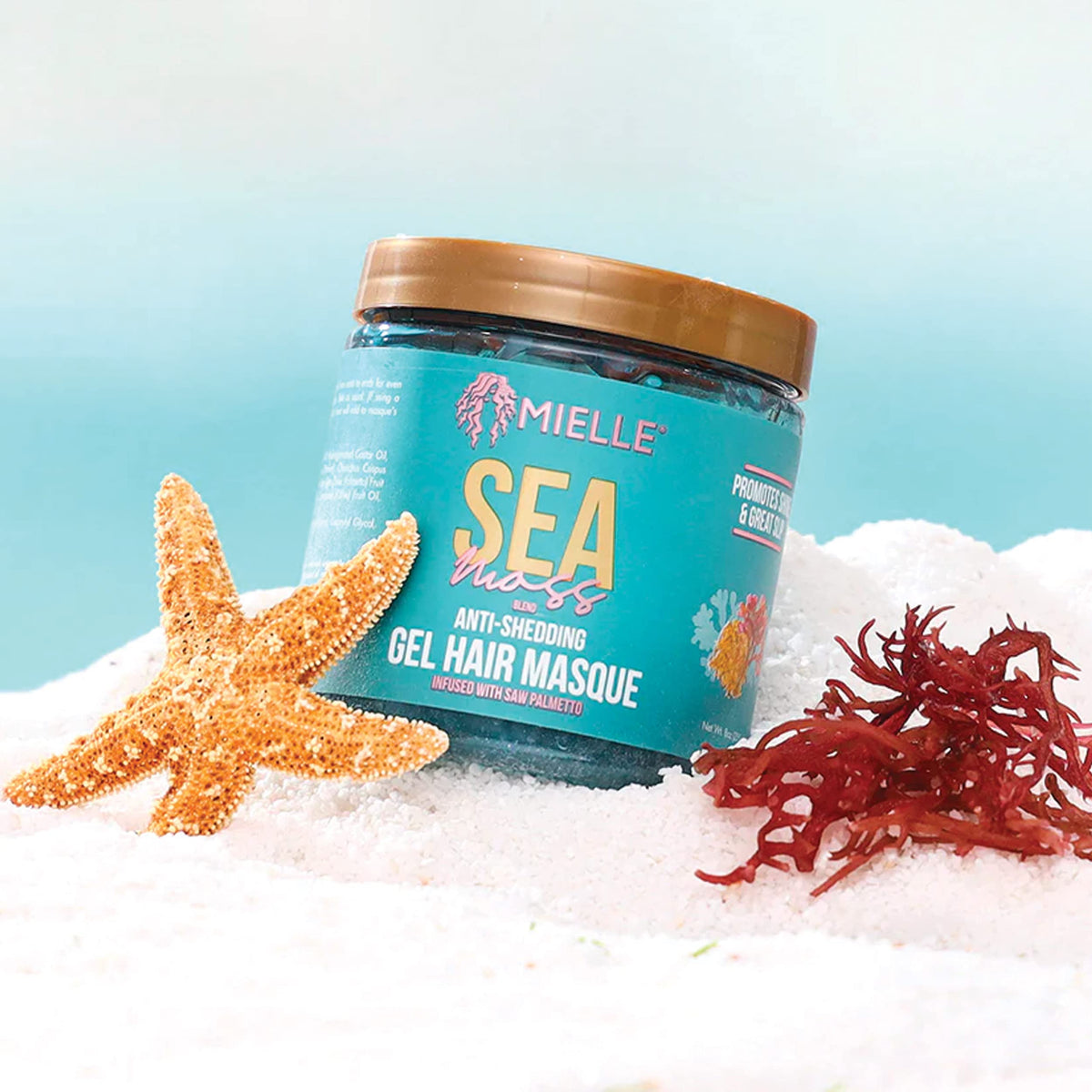 Mielle Organics Sea Moss Anti-Shedding Curl Gel Hair Masque Beauty & Personal Care Mielle Organics