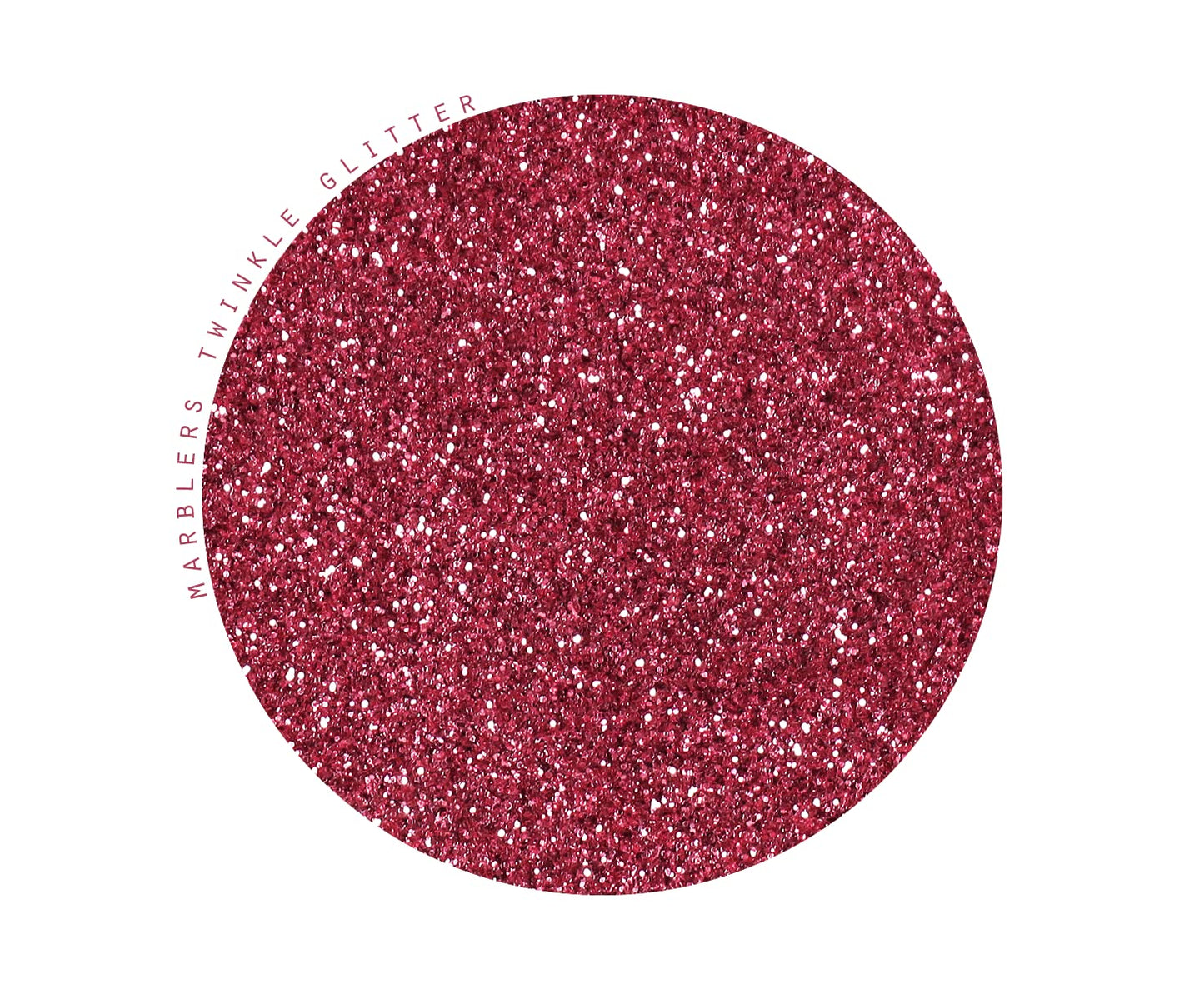 MARBLERS Twinkle Glitter [Crimson Pink] 3oz (85g) | Fine | Non-Toxic, Vegan, Cruelty-Free | Face, Body, Eyeshadow, Hair, Festival, Party Makeup | Nail Beauty & Personal Care MARBLERS