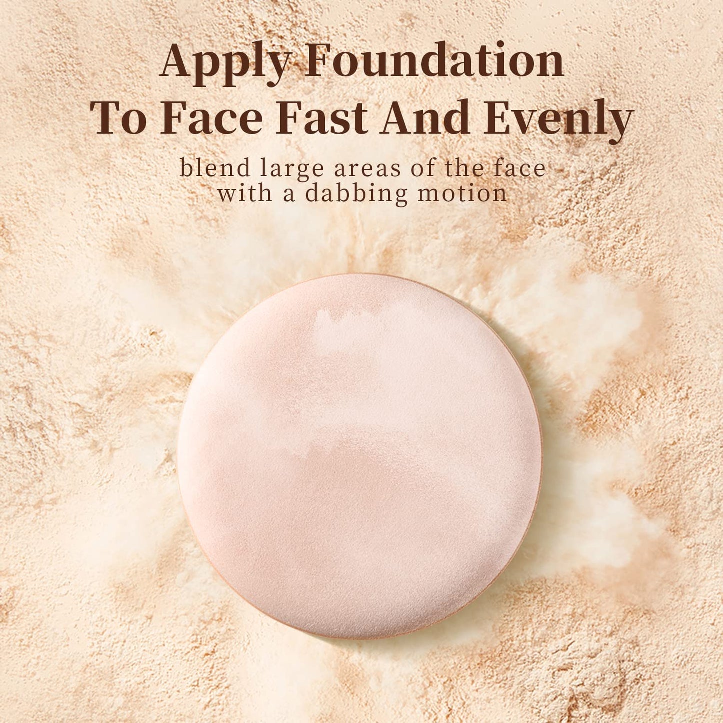 MOHOPE 8Pcs Air Cushion Makeup Puffs for Foundation with Portable Box, No Latex Blending Sponge for Liquid, Cream, Foundation and Powder, Teardrop Beauty & Personal Care MOHOPE