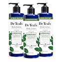 Dr Teal's 24 Hour Moisture+ Body Lotion, Eucalyptus & Spearmint & Essential Oils, 18 fl oz (Pack of 3) Beauty & Personal Care Dr Teal's