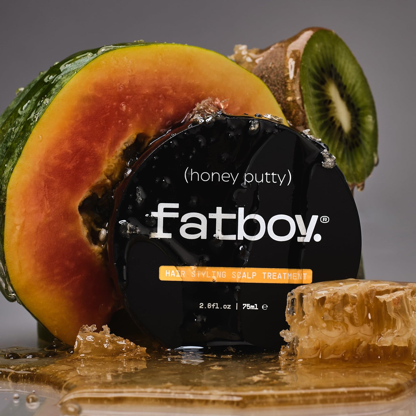 Fatboy Honey Putty, Styling Putty, Leave-In Scalp Treatment, and Hair Nourishment with Manuka Honey and Paw Paw, for Men and Women. Lightweight Beauty & Personal Care Fatboy Hair