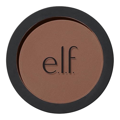 e.l.f. Primer-Infused Bronzer, Long-Lasting, Lightweight & Buildable Powder Bronzer, Delivers A Matte Finish, Vegan , Desert Sun Beauty & Personal Care e.l.f.