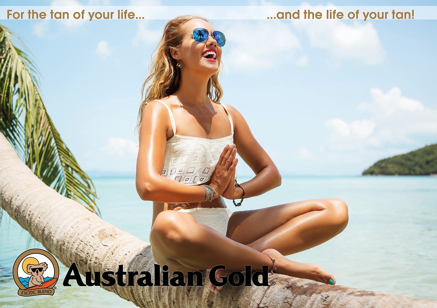 Australian Gold Sunscreen Lotion SPF 50, 8 Ounce | Moisture Max | Infused with Aloe Vera | Broad Spectrum | Water Resistant Beauty & Personal Care Australian Gold
