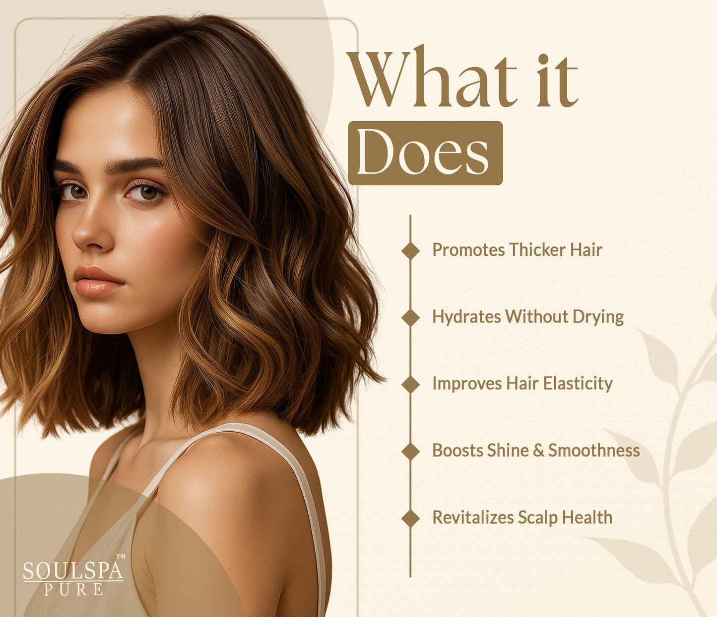 SOULSPA PURE Biotin Rice Water Shampoo and Conditioner Set - Thickening Formula with Rice Protein & Keratin - Strengthening Hair Care for Thinning Beauty & Personal Care SOULSPA PURE