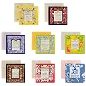 Destination Soap Sampler- Set of 8 Exfoliating Spa Soap Bars- Enriched with Shea Butter and Essential Oils- Sicily, Kyoto, London, Paris, Morocco Beauty & Personal Care Greenwich Bay