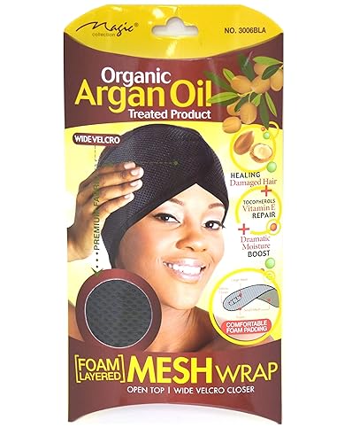 Organic Argan Oil Foam Layered Mesh Wrap By Magic Collection Beauty & Personal Care Magic Collection