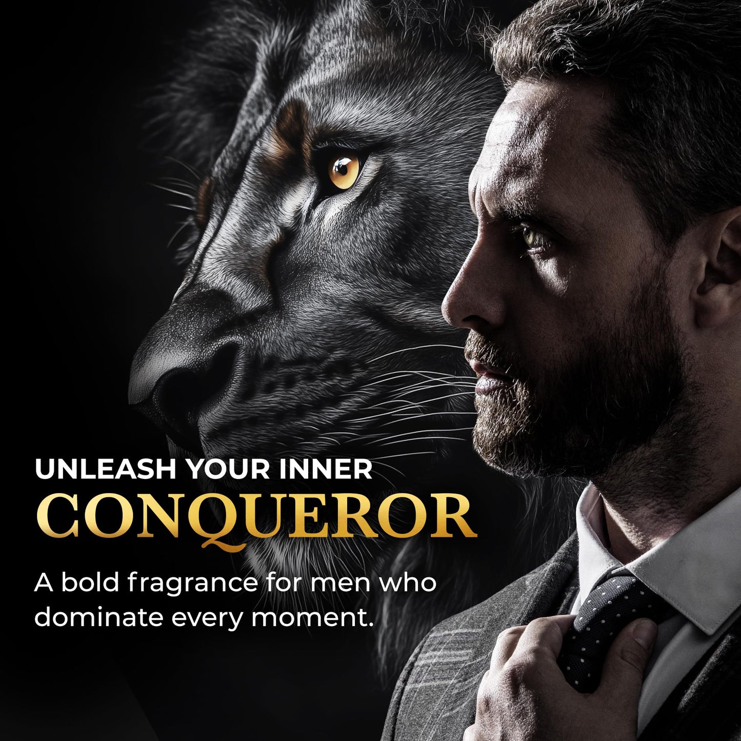 LION OF JUDAH - Set of 3 Travel Size Cologne for Men - Long-Lasting EDP Fragrance Comes in Elegant Lion-Shaped Glass Bottle - Fresh, Masculine & Sweet Beauty & Personal Care ZION’S LION OF JUDAH