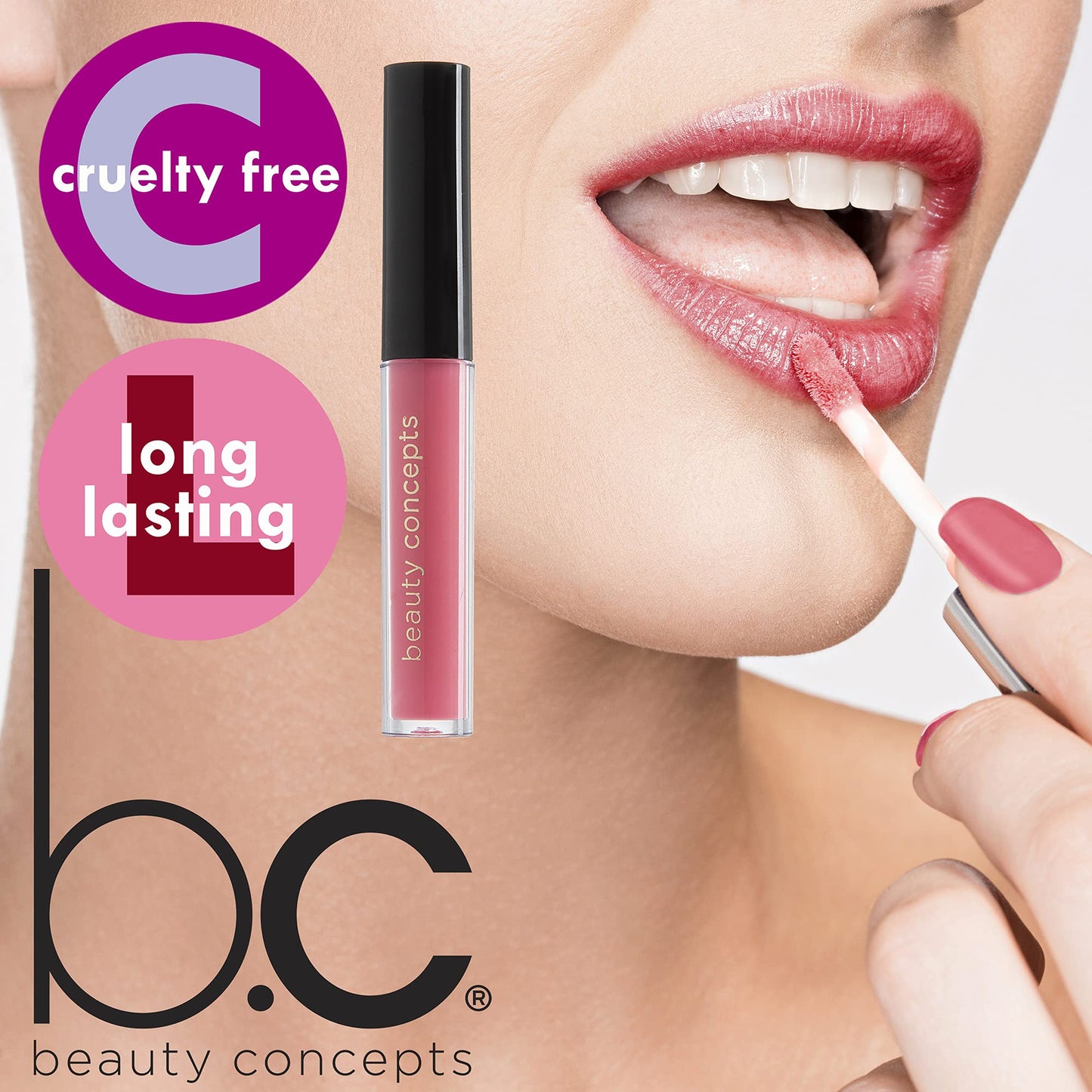 Beauty Concepts Lip Gloss Collection - Shimmering, Glossy Lip Makeup Set for a Radiant Finish, Neutral Beauty & Personal Care B.C BEAUTY CONCEPTS