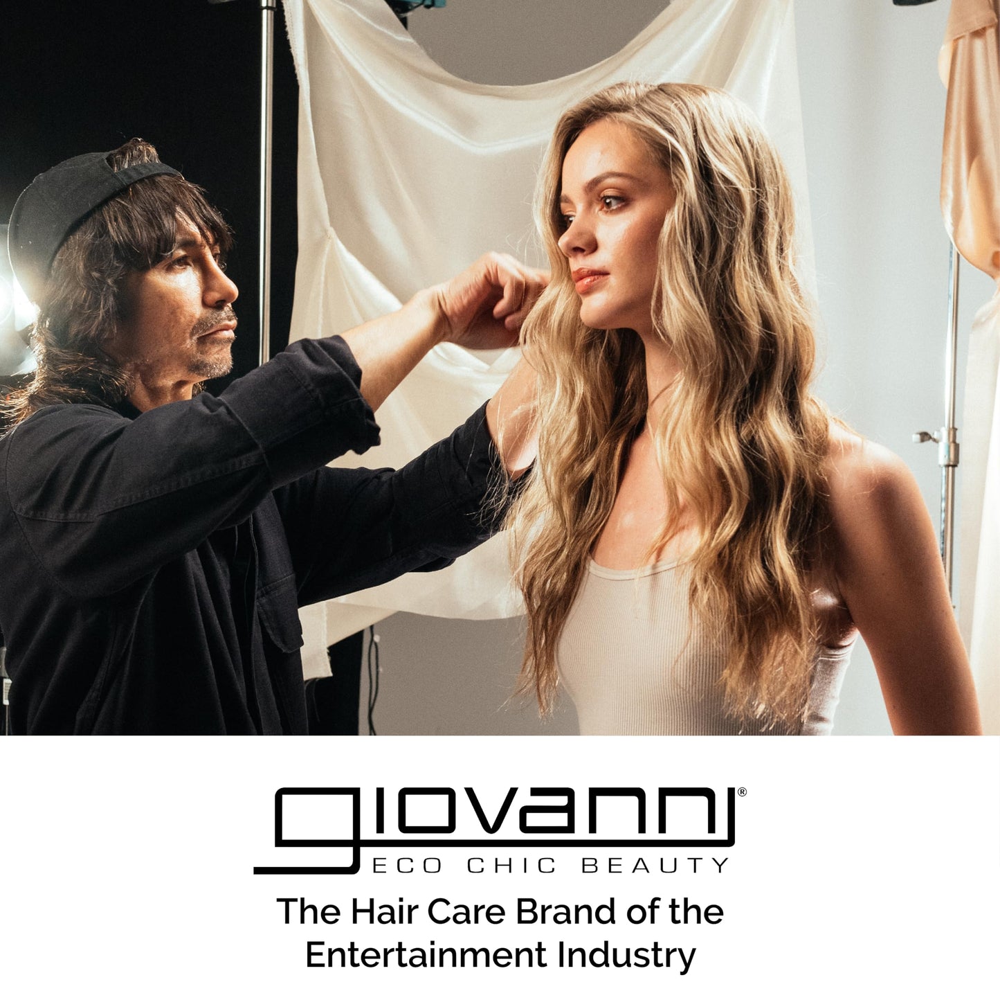 GIOVANNI 2chic Frizz Be Gone Anti-Frizz Hair Balm - Natural Hair Smoothing Formula with Shea Butter & Sweet Almond Oil, Macadamia, Color Safe, Vegan Beauty & Personal Care GIOVANNI