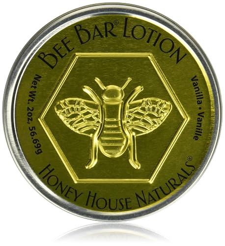 Honey House Naturals Vanilla Bee Bar, Beeswax for Skin, Large, 2 Ounce, 1 Count Beauty & Personal Care Honey House Naturals