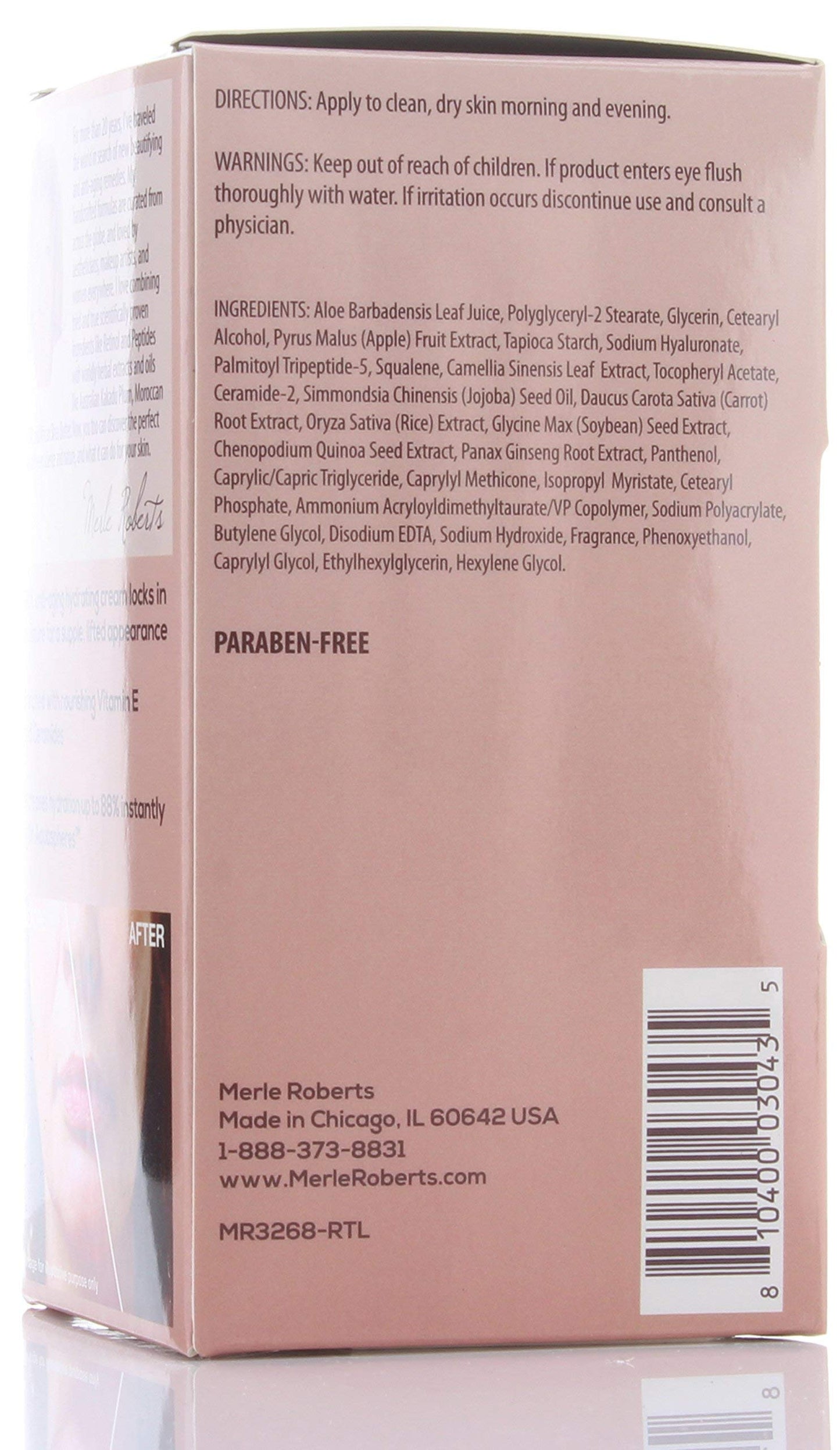 Merle Roberts Day and Night Face Cream with Collagen. Anti-Aging face cream for Wrinkles, Fine Lines, Uneven Skin Tone, and Dry Skin. 1 fl oz (1 Fl Oz Beauty & Personal Care Merle Roberts