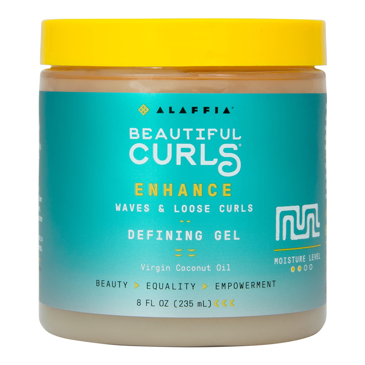 Alaffia Beautiful Curls Curl Enhance Defining Gel, Wavy to Curly Hair Products, Hair Gel to Coil, Twist and Braid, Natural with Shea Butter, Coconut Beauty & Personal Care Alaffia
