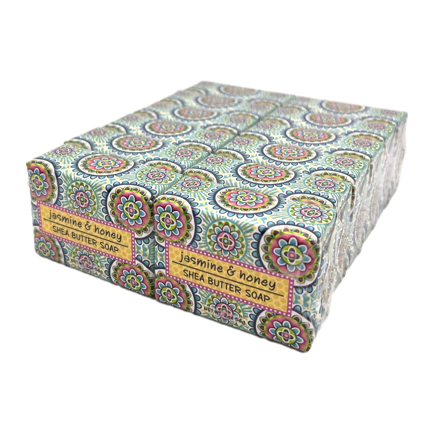 Greenwich Bay Trading Co., Jasmine and Honey Shea Butter Soap, Set of 12 Bars, 2 Ounces Each Beauty & Personal Care Greenwich Bay