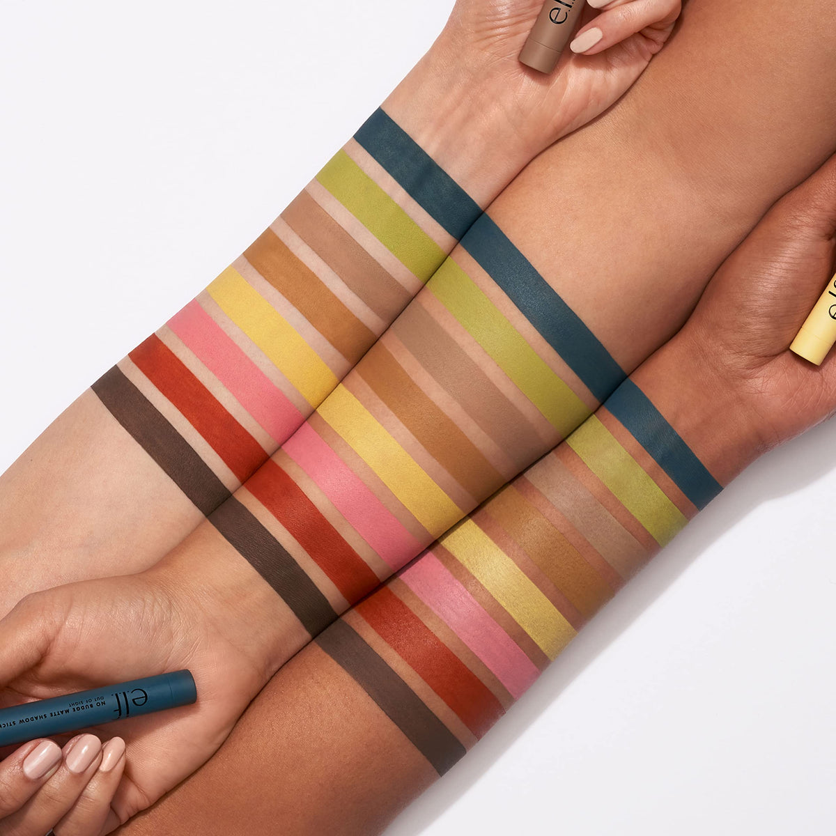 e.l.f. No Budge Matte Shadow Stick, One-Swipe Cream Eyeshadow Stick, Long-Wear & Crease Resistant, Matte Finish, Vegan & Cruelty-Free, Lava Lamp Beauty & Personal Care e.l.f.