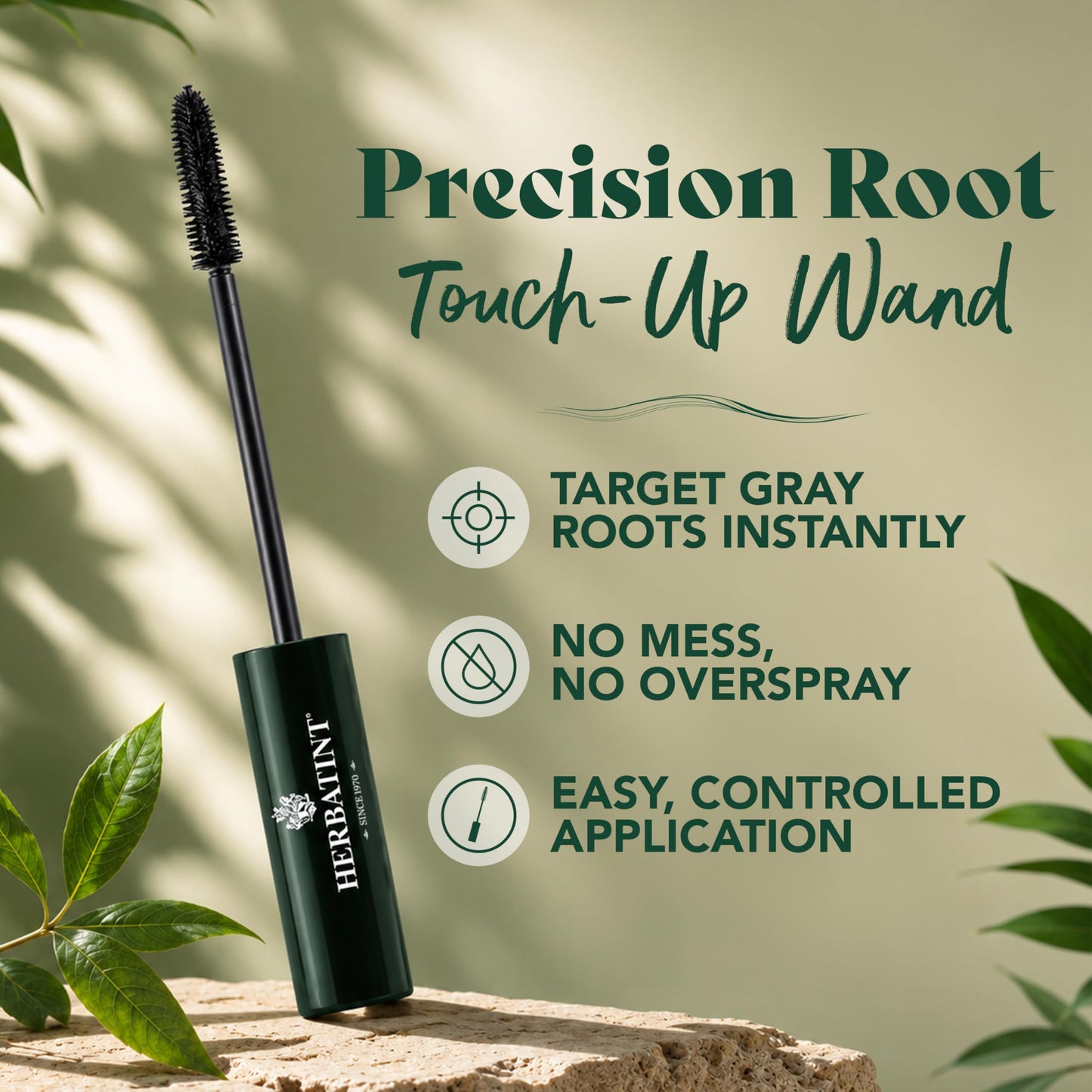 Herbatint Temporary Hair Touch-Up - Instantly Mask Grey Roots Between Coloring with Easy To Apply Precision Brush Kit - Natural-Looking Concealer Beauty & Personal Care Herbatint