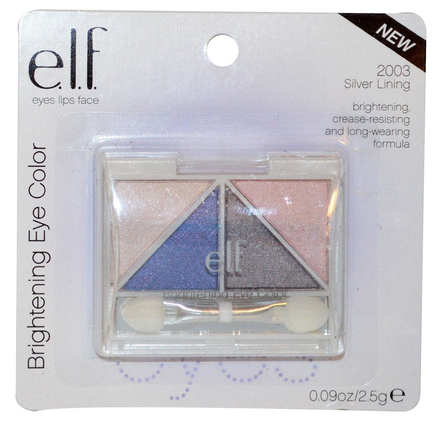 e.l.f. Essential Brightening Eye Color 2003 Silver Lining by e.l.f. Cosmetics Beauty & Personal Care e.l.f. Cosmetics