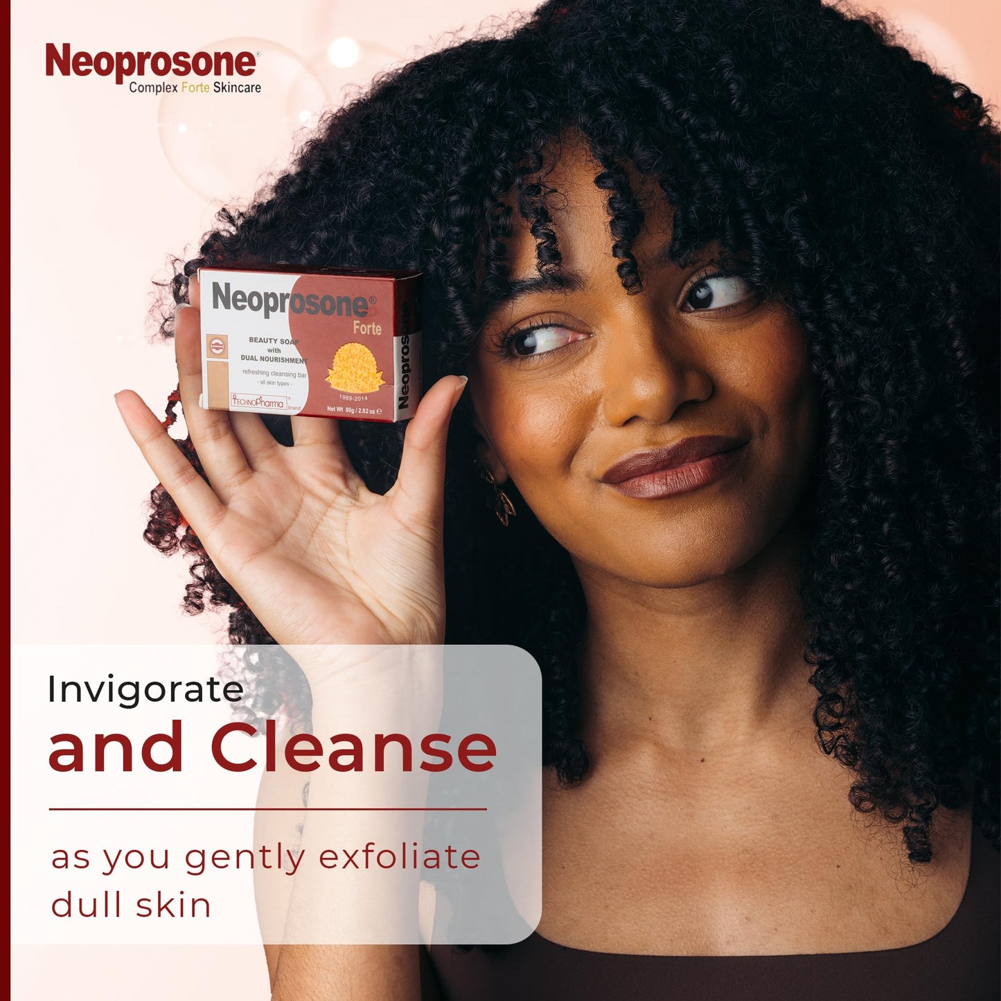 Neoprosone, Skin Brightening Soap | 2.02 oz / 80 g | Hyperpigmentation Soap, Fade Dark Spots on: Body, Knees, Face, Armpits | with Glycerin (2.82 Beauty & Personal Care Neoprosone