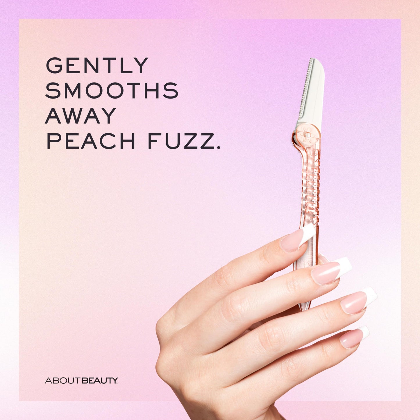 About Beauty Fuzz-Free Fold-n-Go Groomers - 3 Folding Beauty Groomers for Hair Removal, Ideal for Shaving, Exfoliating, and Brow Shaping, Japanese Beauty and Personal Care About Face