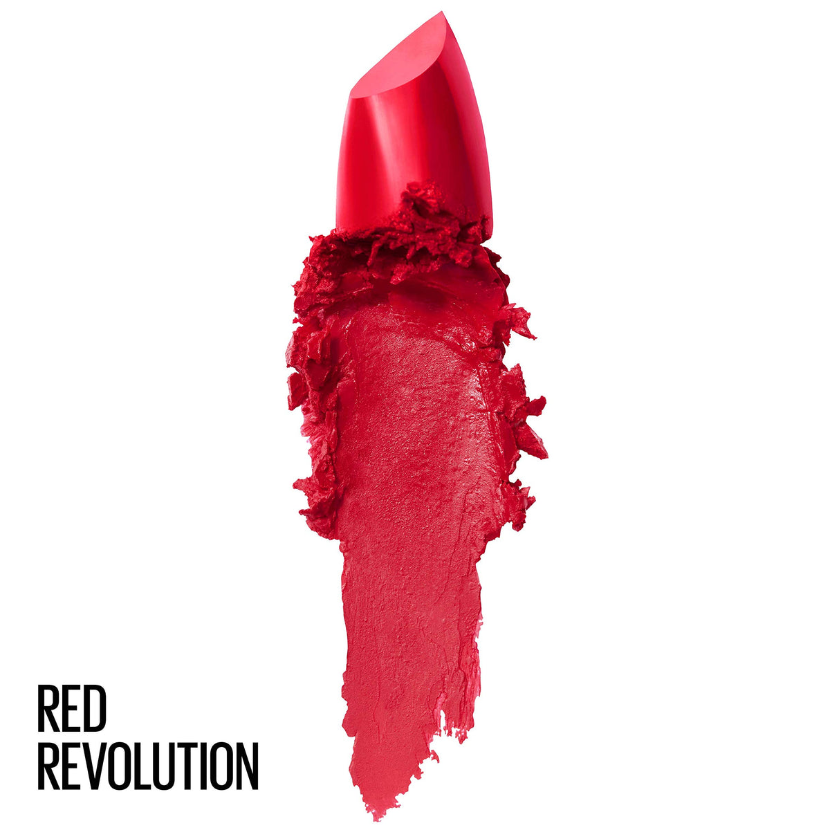 MAYBELLINE NEW YORK ColorSensational Lipcolor, Red Revolution 630, 0.15 Ounce