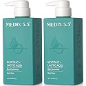 MEDIX 5.5 Glycolic Acid + Lactic Acid Exfoliating Body Wash Gel | KP Bump Eraser | AHA Exfoliant Skin Care Body Cleanser | Keratosis Pilaris & Acne | Beauty & Personal Care Medix 5.5