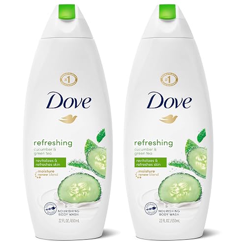 Dove Refreshing Body Wash Revitalizes and Refreshes Skin Cucumber and Green Tea Effectively Washes Away Bacteria While Nourishing Your Skin 22 oz 2 Beauty & Personal Care Dove