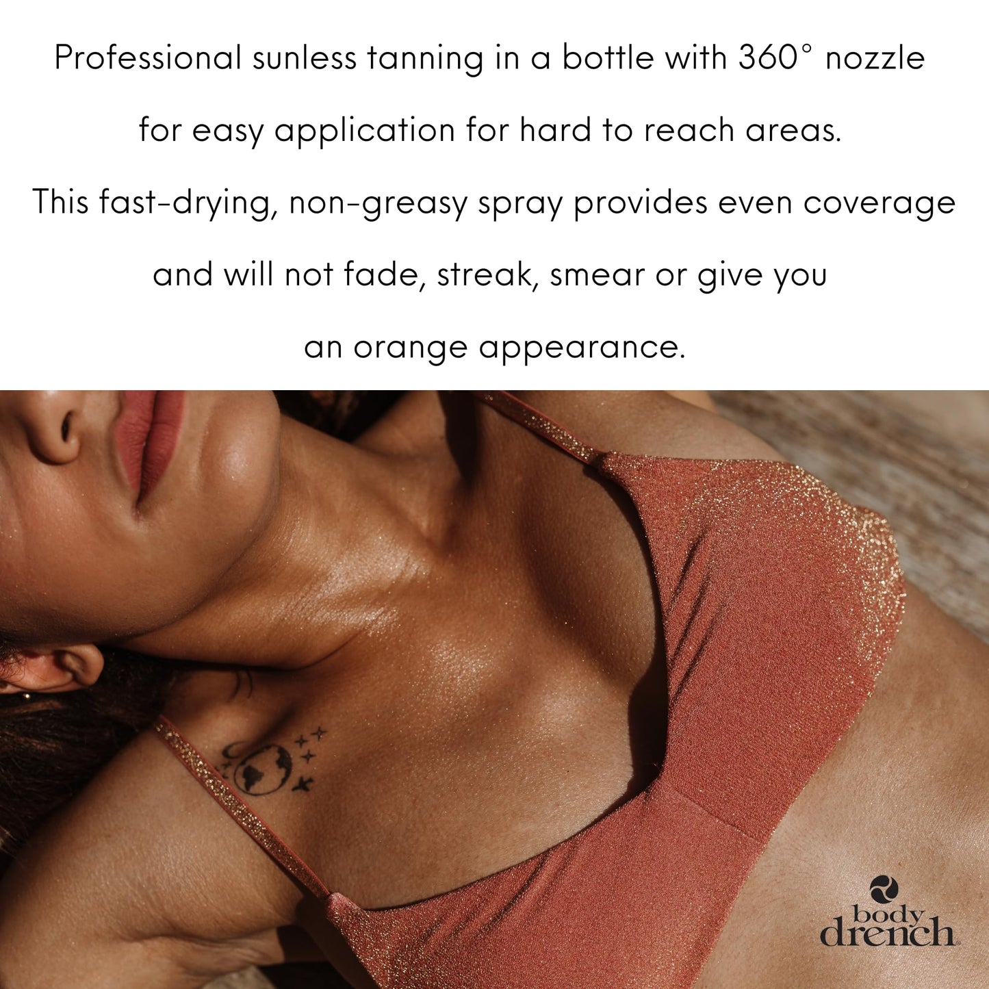 Body Drench Quick Tan Bronzing Spray Medium-Dark 6 Ounce (177ml) (2 Pack) Beauty & Personal Care Body Drench