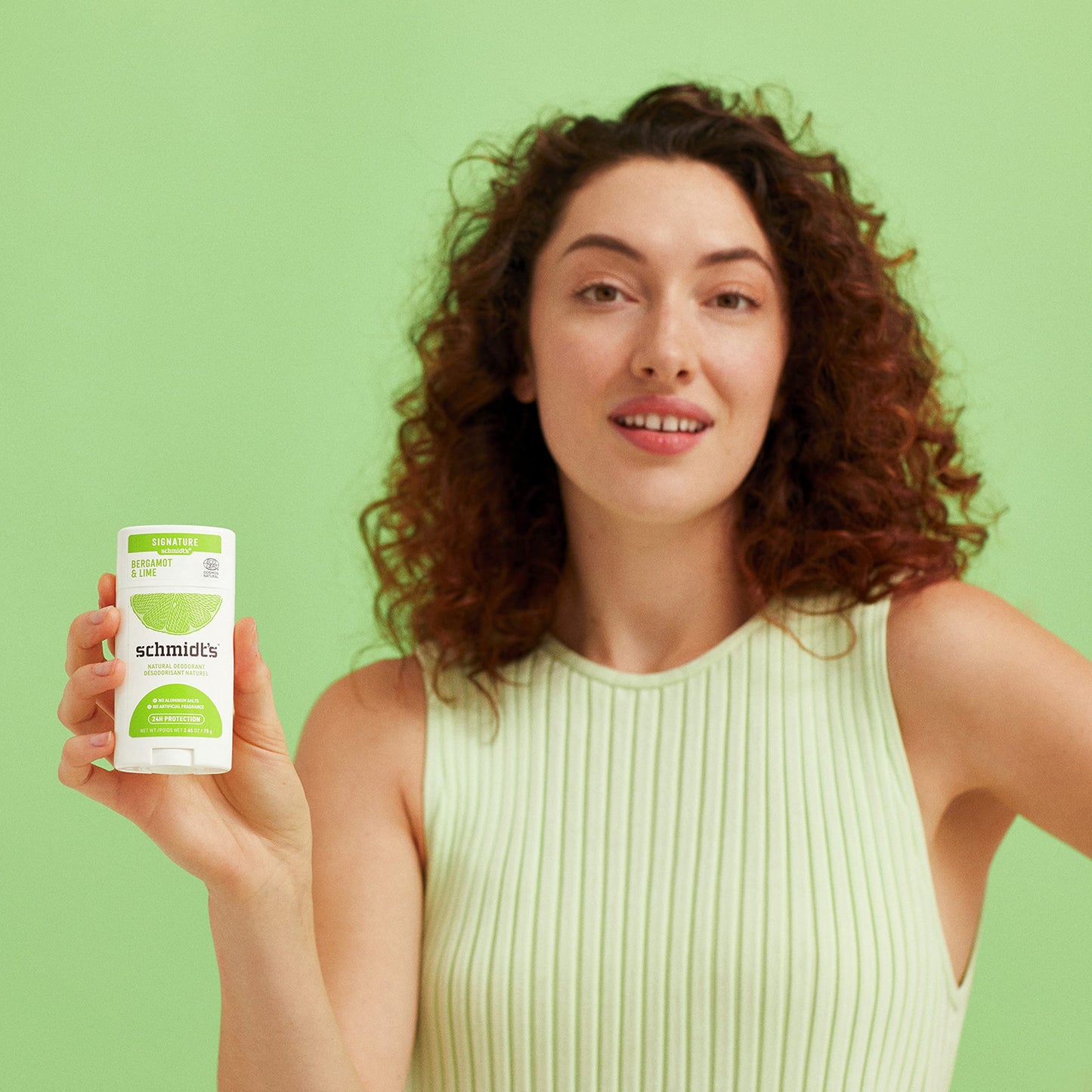 Schmidt's Aluminum Free Natural Deodorant Bergamot & Lime 2 count For Women and Men, with 24 Hour Odor Protection, Certified Cruelty Free, Vegan Beauty and Personal Care Schmidt's