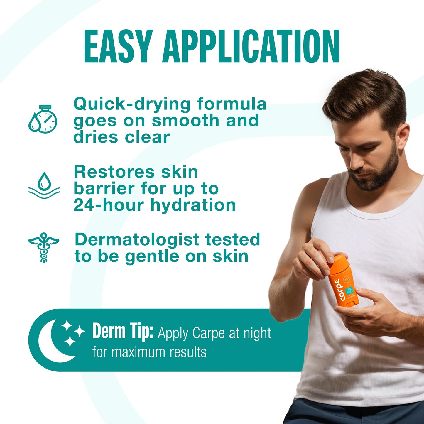 Carpe Deodorant Antiperspirant Men's Variety Pack - 100 Hour Sweat & Odor Control - Men's Clinical Deodorant - Antiperspirant for Excessive Sweating Beauty and Personal Care Carpe