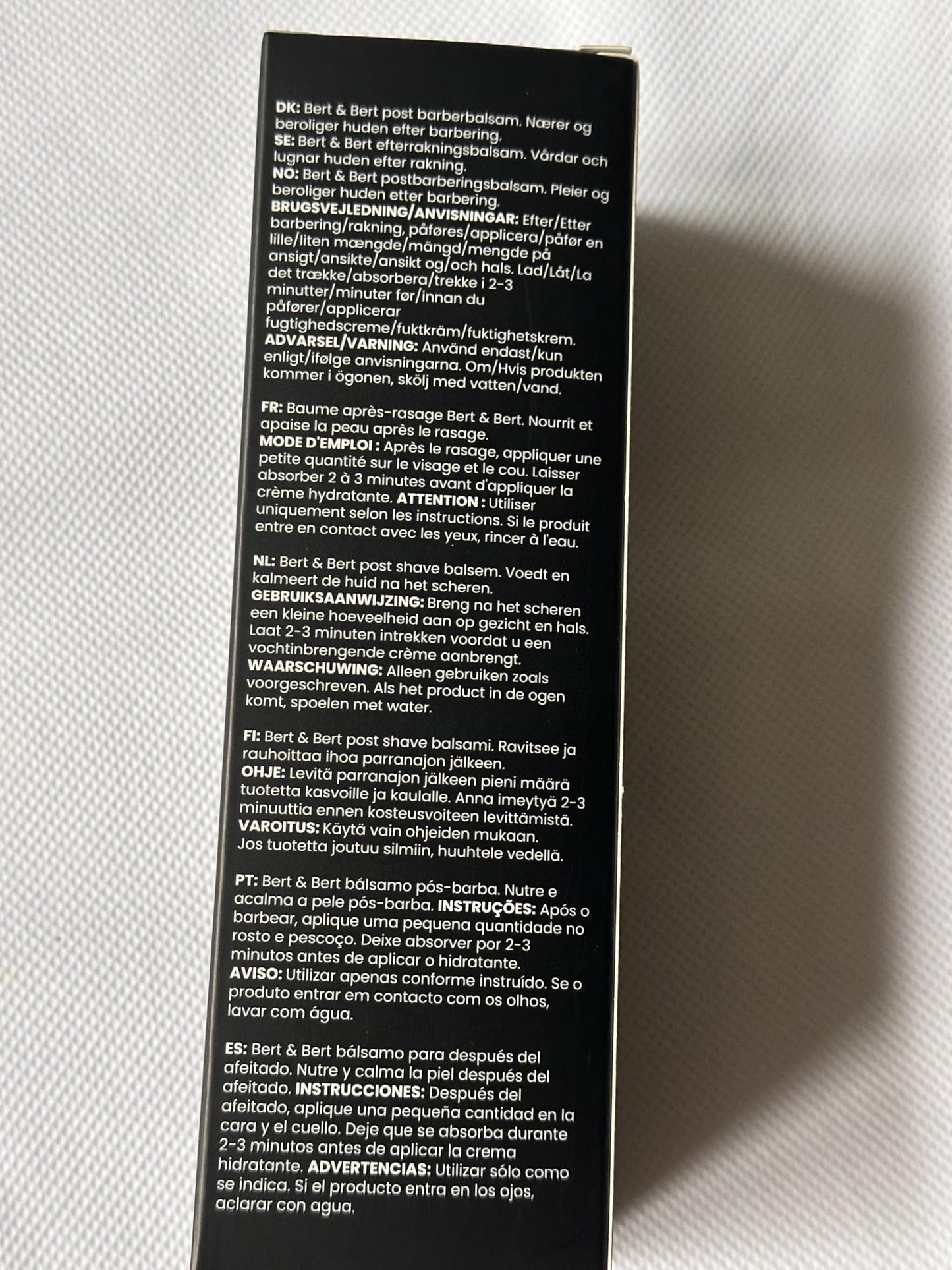 Bert & Bert - Step 3: Soothing Post Shave Balm - 100ML Beauty and Personal Care Bert & Bert