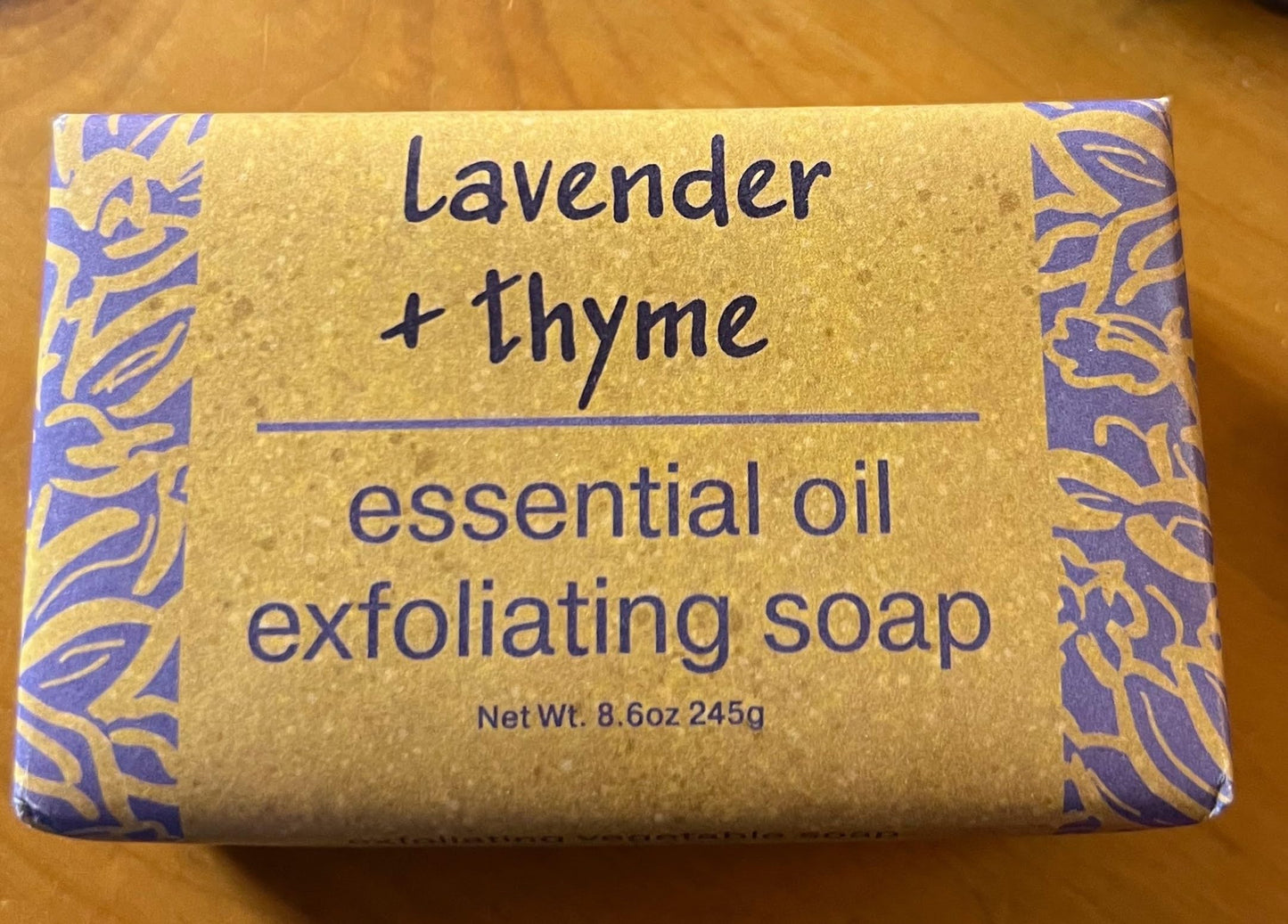 Greenwich Bay Trading Co, Lavender and Thyme Essential Oil Exfoliating Bath Bar Soap, Set of 2, 8.6 Ounces Each Beauty & Personal Care Greenwich Bay Trading Company