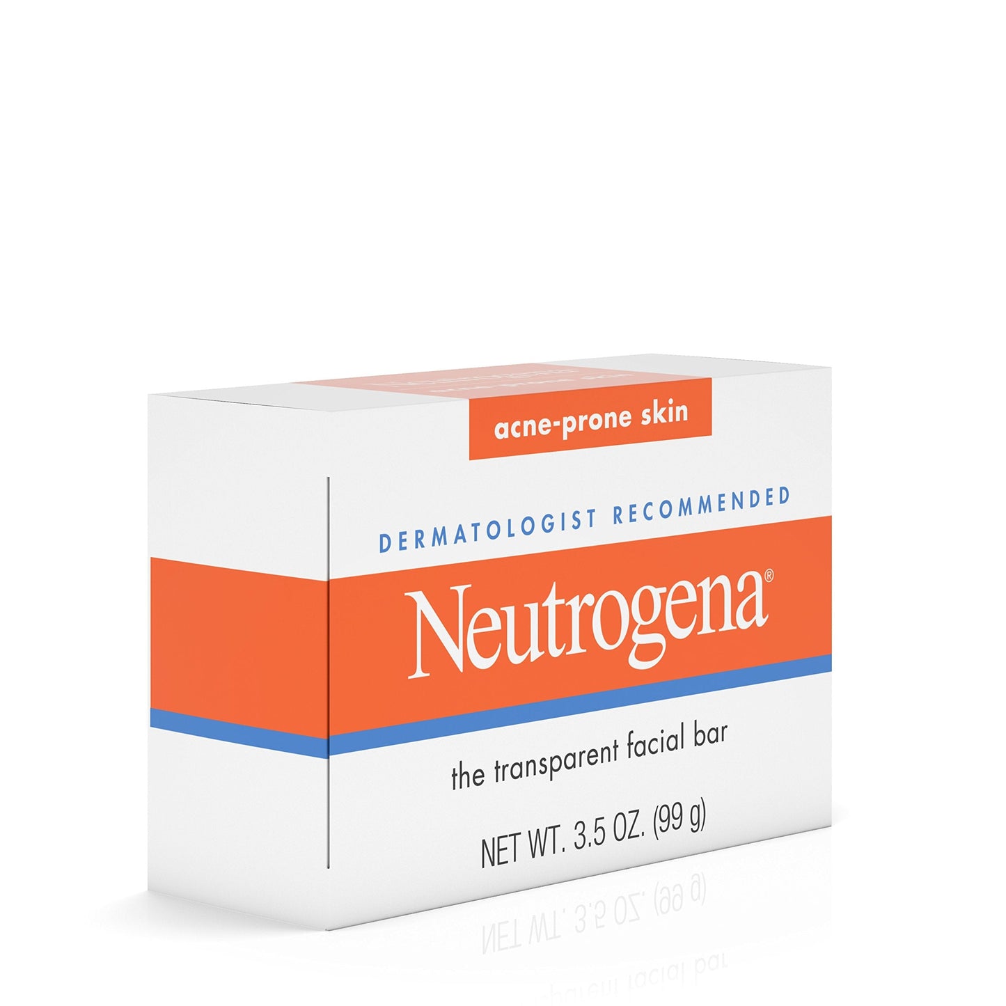 Neutrogena Facial Cleansing Bar Treatment for Acne-Prone Skin, Non-Medicated & Glycerin-Rich Hypoallergenic Formula with No Detergents or Dyes, 3.5 oz Beauty & Personal Care Neutrogena