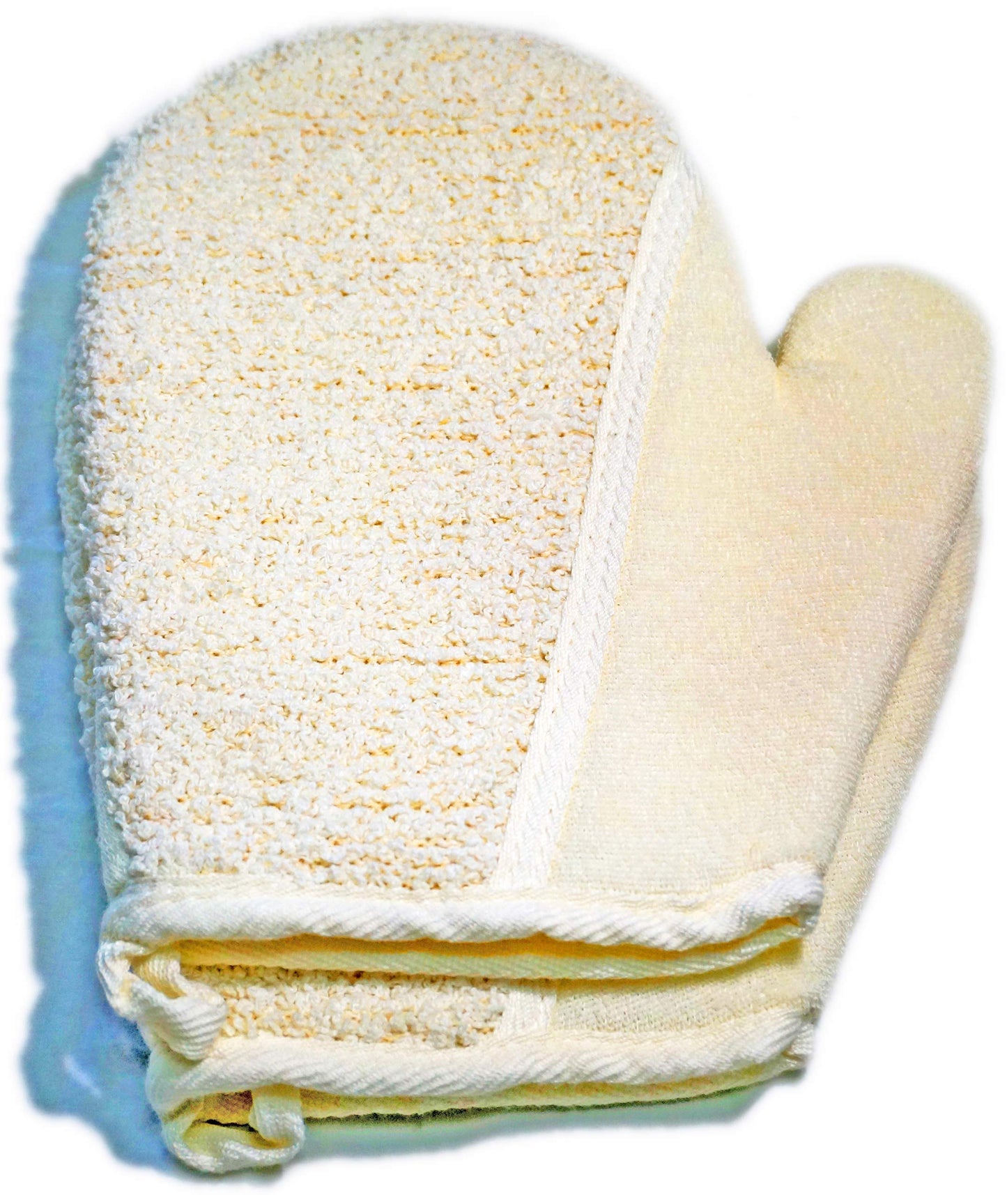 2Pack?7.8x7.7inches? Exfoliating Soft Terry Cloth Gloves Mitten Remove Dead Skin Bath Body Scrub Mitt, Deep Exfoliation Glove Skin Exfoliator Mitt Beauty & Personal Care JINS-Hung