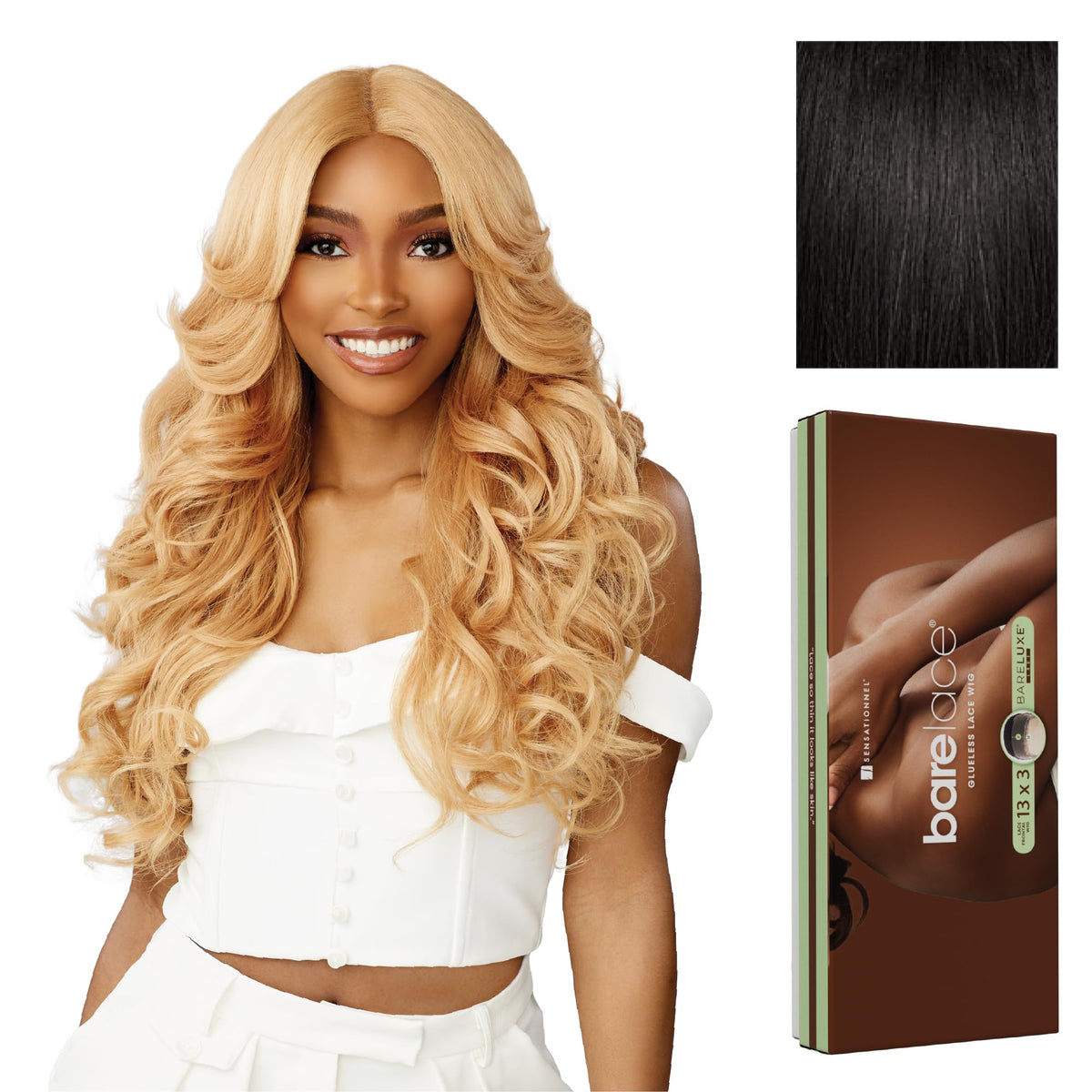 Sensationnel Bare Lace 13x3 Lacewig - Unit 1